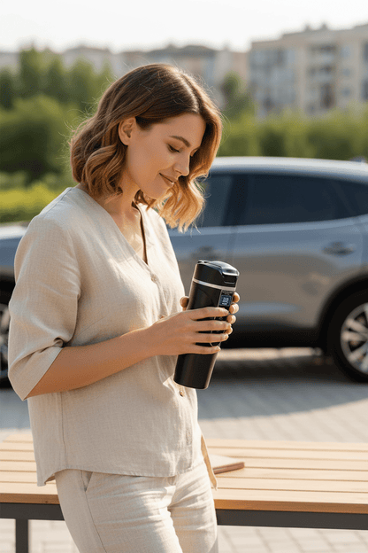 Mug isotherme | Électrique Voiture 12V - Minimaliste Lab