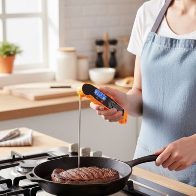 Thermomètre de cuisine | Précision Rapide - Minimaliste Lab
