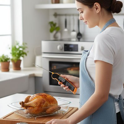 Thermomètre de cuisine | Précision Rapide - Minimaliste Lab