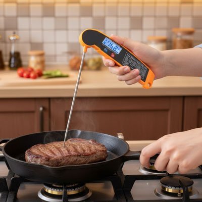 Thermomètre de cuisine | Précision Rapide - Minimaliste Lab