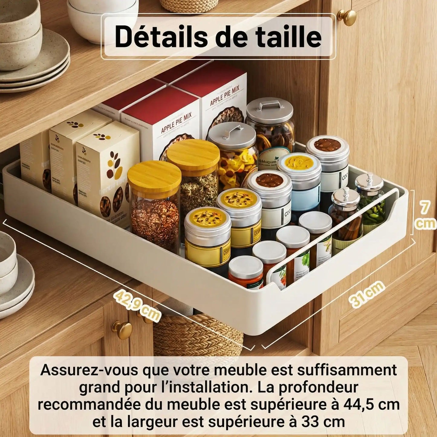 avant après tiroir coulissant minimalisteLab