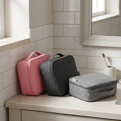 trousse de toilette voyage organisé lifestyle chambre MinimalisteLab