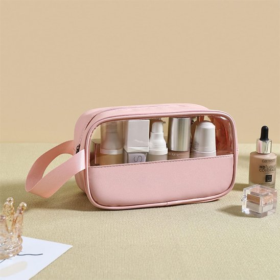 trousse de toilette voyage compact set 3 pcs lifestyle valise MinimalisteLab