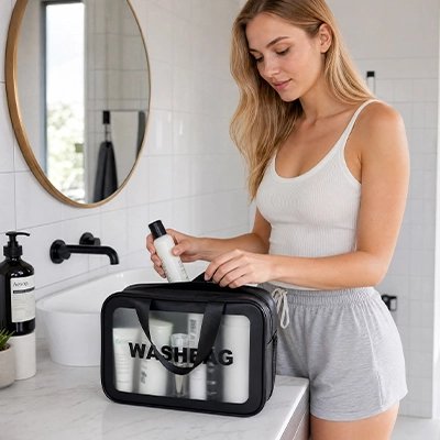 trousse de toilette voyage pratique contexte voyage MinimalisteLab