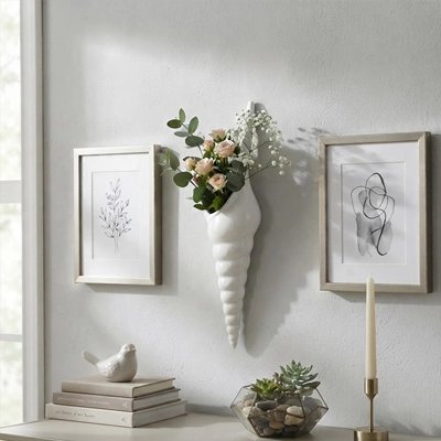 Vase mural