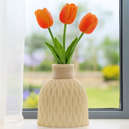 vase élégant vue ensemble salon MinimalisteLab
