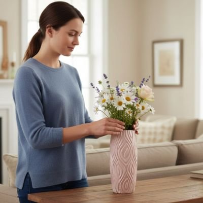 vase élégant style minimaliste salon MinimalisteLab