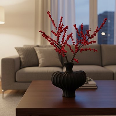 vase élégant coloré ambiance intérieur MinimalisteLab